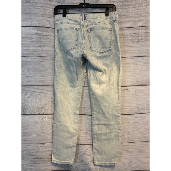 Gap 1969 Always Skinny Acid Wash Jeans Size 27 - Picture 2 of 3